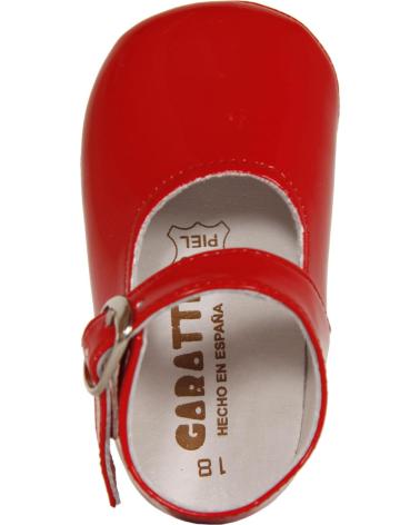 Chaussures GARATTI  pour Fille PA0023  ROJO CHAROL