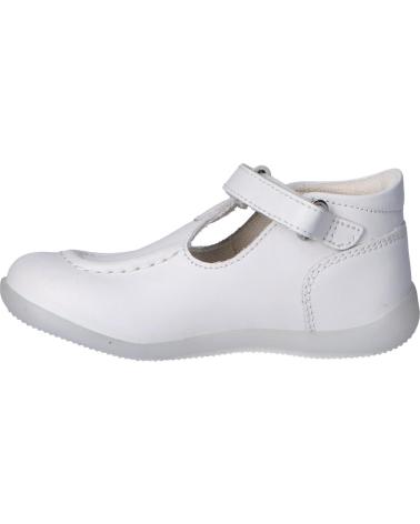girl and boy shoes KICKERS 784370-10 BONIFLY  3 BLANC