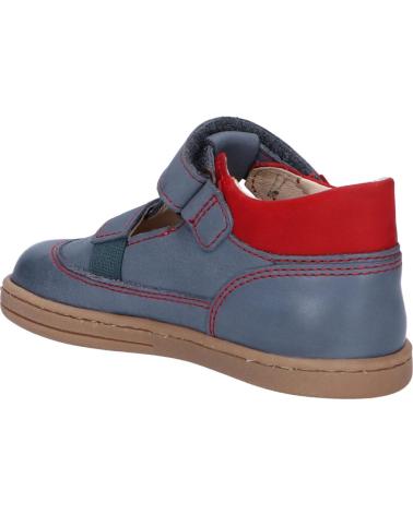 Schuhe KICKERS  für Junge 784411-10 TACTACK  51 BLEU ROUGE