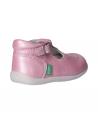 girl shoes KICKERS 621015-10 BONBEK-2  13 ROSE METALLISE