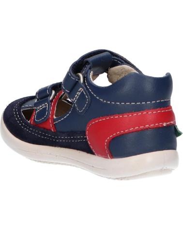 Chaussures KICKERS  pour Garçon 692390-10 KID  10 MARINE
