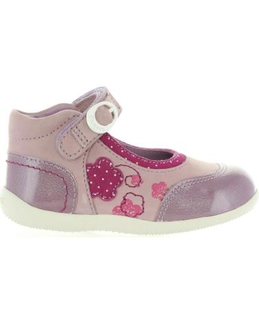 Chaussures KICKERS  pour Fille 474580-10 BIKIFIRST  VIOLET CLAIR