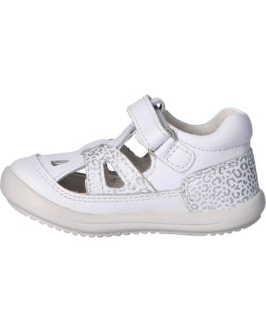 Schuhe KICKERS  für Mädchen 692383-10 KIKI  32 BLANC LEOPARD