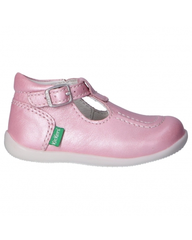Schuhe KICKERS  für Mädchen 621015-10 BONBEK-2  13 ROSE METALLISE