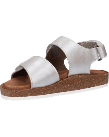 Woman and girl Sandals KICKERS 694902-30 FIRST  161 ARGENT BLANC