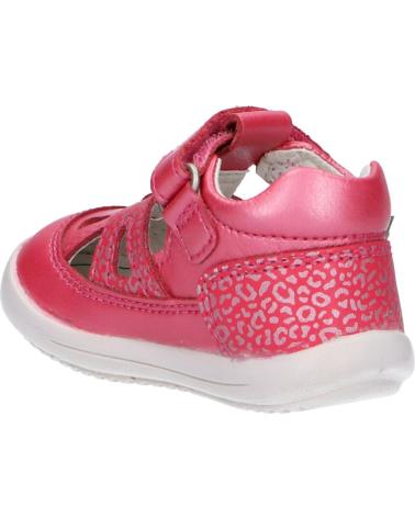 Schuhe KICKERS  für Mädchen 692381-10 KIKI  132 ROSE FONCE LEOPARD