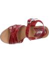 Woman Sandals KICKERS 775711-50 SOLYNA  42 ROUGE CROCO