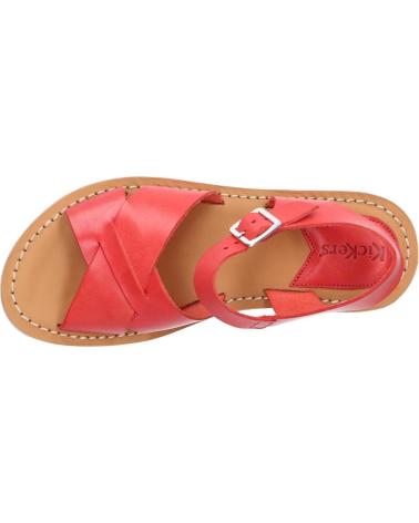 Sandalias KICKERS  de Mujer 693751-50 TILLY  4 ROUGE