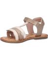 Woman and girl Sandals KICKERS 700963-30 DIAMANTO  32 BLANC CASSE OR