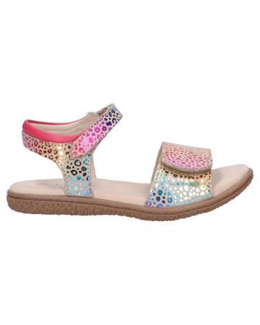 Woman and girl Sandals KICKERS 784590-30 VEPIUMA  113 BEIGE ROSE MULTICOLOR