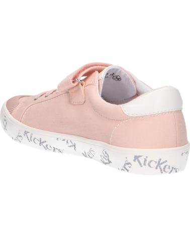 Sportschuhe KICKERS  für Mädchen 694553-30 GODY  13 ROSE CLAIR