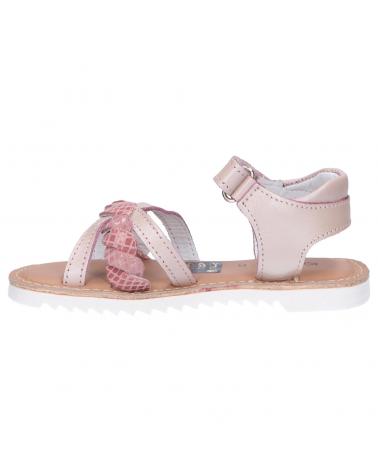 Woman and girl Sandals KICKERS 784701-30 SHARKKY  113 BEIGE ROSE REPTILE