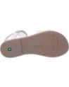 Sandales habillées fille KICKERS  pour  784670-30 DIAGGO  3 BLANC ARGENT