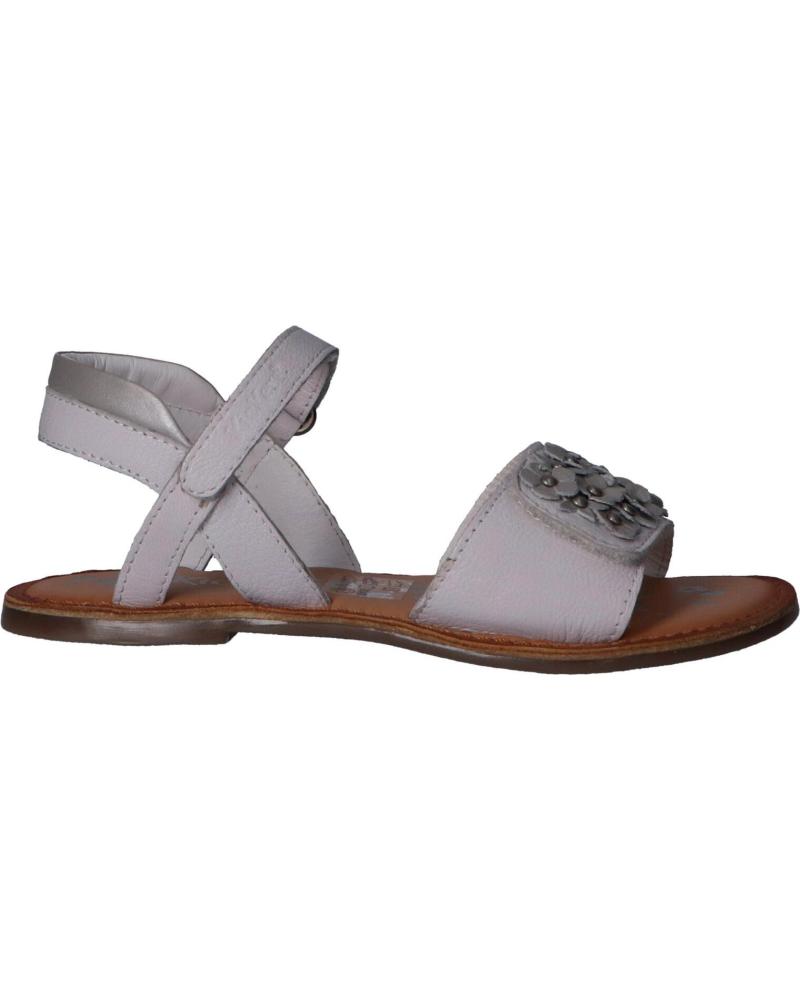 Sandales habillées fille KICKERS  pour  784670-30 DIAGGO  3 BLANC ARGENT
