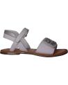 Sandales habillées fille KICKERS  pour  784670-30 DIAGGO  3 BLANC ARGENT