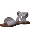 girl Sandals KICKERS 784670-30 DIAGGO  3 BLANC ARGENT