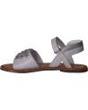 Sandales KICKERS  pour Fille 784670-30 DIAGGO  3 BLANC ARGENT
