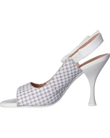 Zapatos de tacón GEOX  pour Femme D92CVC 00766 D ELISANGEL  C1303 LT GREY-WHITE
