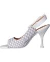Zapatos de tacón GEOX  de Mujer D92CVC 00766 D ELISANGEL  C1303 LT GREY-WHITE