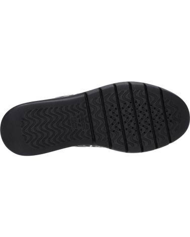Woman Sandals GEOX D92DPD 0AW21 D WIMBLEY  C6458 CHESTNUT-BLACK