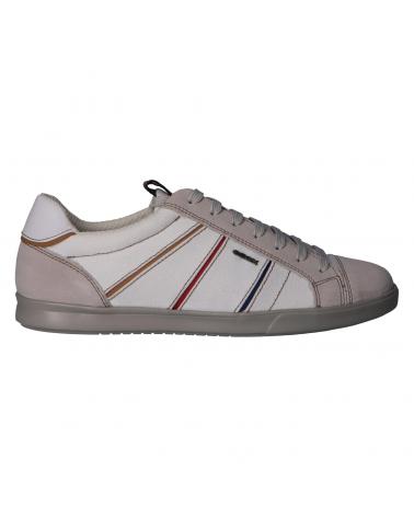 Man sports shoes GEOX U922CB 0NB22 U WALEE  C1Z1S WHITE-PAPYRUS