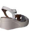 Woman Sandals GEOX D92CPB 0BCBN D TORRENCE  C0007 WHITE-SILVER