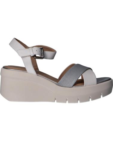 Woman Sandals GEOX D92CPB 0BCBN D TORRENCE  C0007 WHITE-SILVER