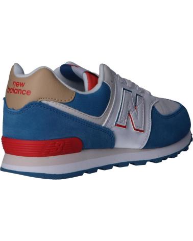 Woman and girl and boy sports shoes NEW BALANCE PC574SCF  AZUL