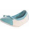 girl Flat shoes Flower Girl 851630-B4020 L BLUE-WHITE
