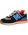 Woman and Man Zapatillas deporte NEW BALANCE ML574SOV  NEGRO