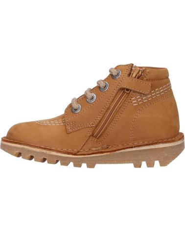 girl and boy Mid boots KICKERS 655235-30 NEORALLYZ  116 CAMEL