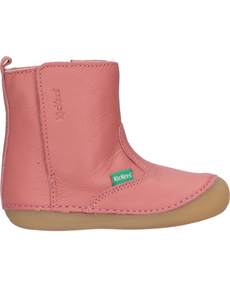 Stivali KICKERS  per Bambina 584413-10 SOCOOL  132 ROSE FONCE