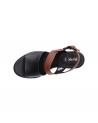 Sandalen GEOX  für Damen D92CPA 00043 D TORRENCE  C0111 BLACK-BROWN