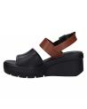 Woman Sandals GEOX D92CPA 00043 D TORRENCE  C0111 BLACK-BROWN