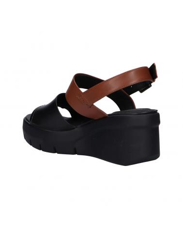 Woman Sandals GEOX D92CPA 00043 D TORRENCE  C0111 BLACK-BROWN