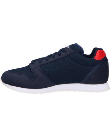Woman and girl and boy sports shoes LE COQ SPORTIF 2010099 JAZY  DRESS BLUE-PURE RED