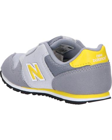 girl and boy sports shoes NEW BALANCE IV373AG  GRIS