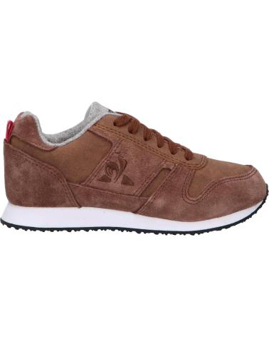 Woman and girl and boy sports shoes LE COQ SPORTIF 2010102 JAZY CLASSIC  BROWN