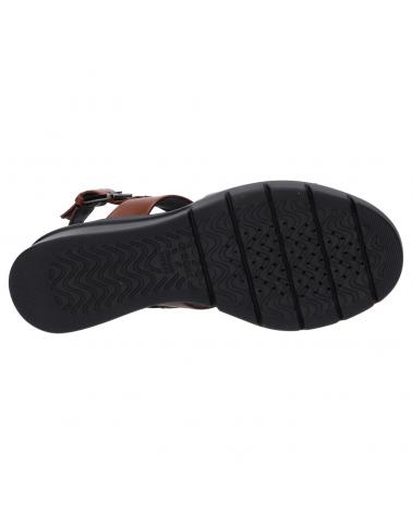 Sandalen GEOX  für Damen D92CPA 00043 D TORRENCE  C0111 BLACK-BROWN