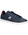 Woman and girl and boy sports shoes LE COQ SPORTIF 2010059 COURTSET  DRESS BLUE