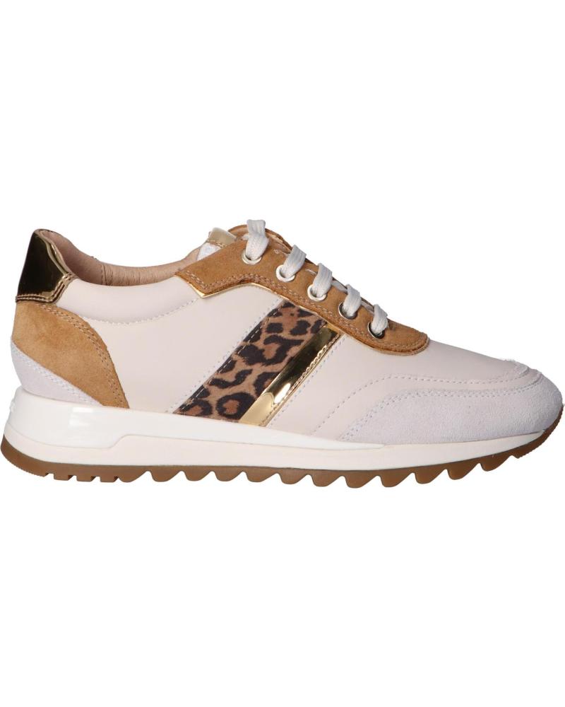 Sportschuhe GEOX  für Damen D02AQA 02285 D TABELYA  C1002 OFF WHITE