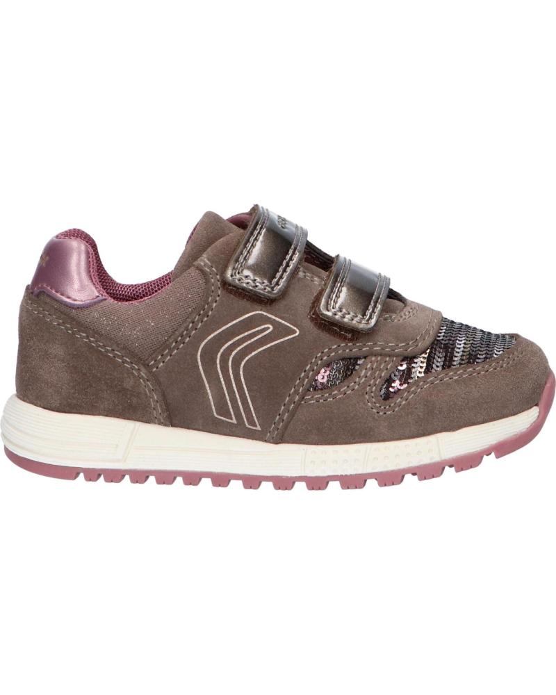 Zapatillas deporte GEOX  pour Fille B023ZA 022AY B ALBEN  C1XA8 SMOKE