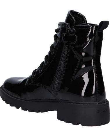 girl boots GEOX J9420G 000HH J CASEY  C9999 BLACK