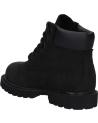 girl and boy boots TIMBERLAND 12807 6 IN PREMIUM WP  BLACK