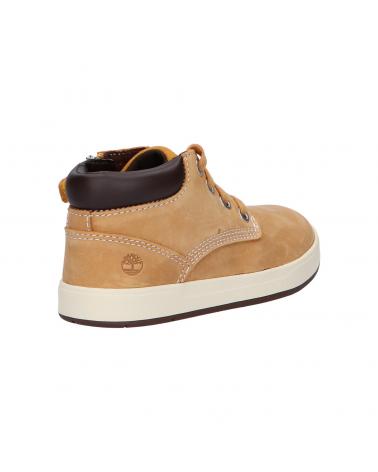 girl and boy Mid boots TIMBERLAND A1V3G DAVIS SQUARE  WHEAT