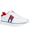 Zapatillas deporte TOMMY HILFIGER  pour Femme EN0EN02357 TJW RETRO RUNNER  YBL ECRU