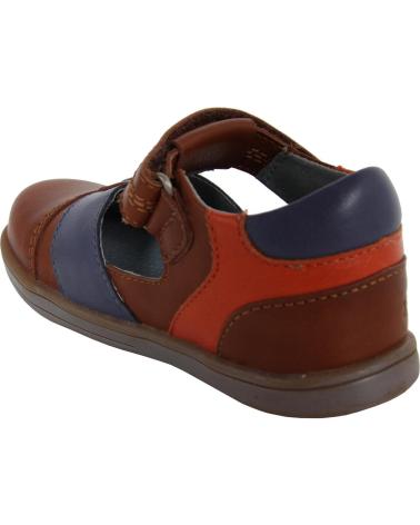 Schuhe KICKERS  für Junge 413540-11 TROPICALI  CAMEL ORANGE