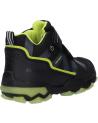boy sports shoes GEOX J949WC 0FU54 J BULLER B ABX  C0802 BLACK-LIME