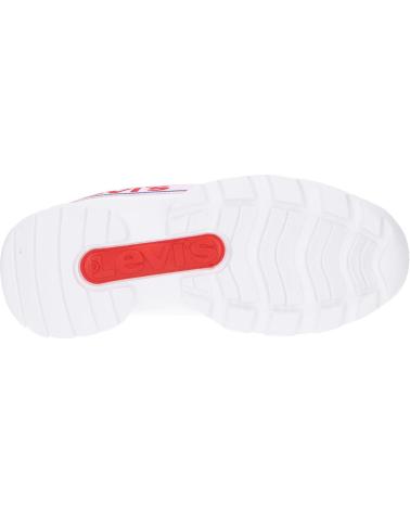 Zapatillas deporte LEVIS  de Mujer y Niña y Niño VSOH0051S SOHO  0079 WHITE RED