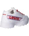 Woman and girl and boy Zapatillas deporte LEVIS VSOH0051S SOHO  0079 WHITE RED